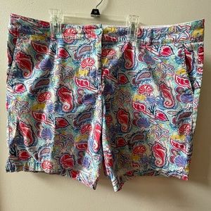 Talbots shorts, multicolor, size 16
